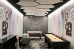 Game on! The vintage-stye game room offers EY staff a novel option for break time. 