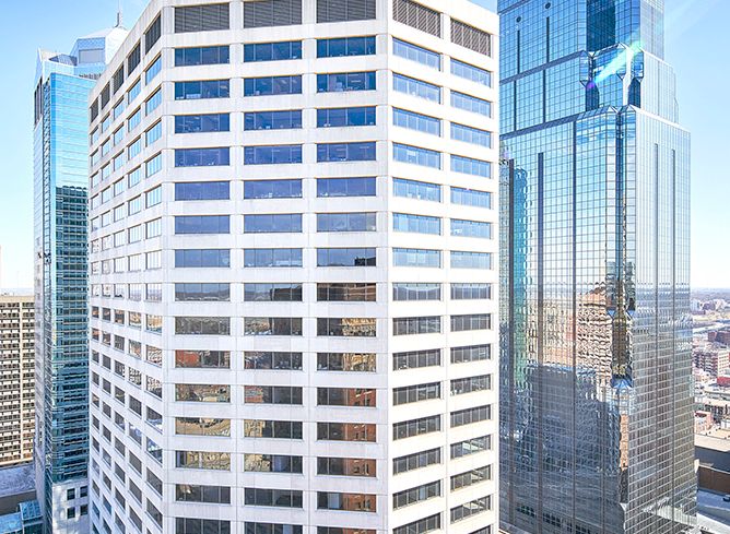 City Center Square, now known as the Lightwell Building, located in downtown Kansas City, Mo.