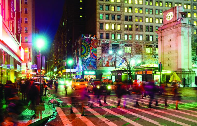 Herald Square in New York, USA