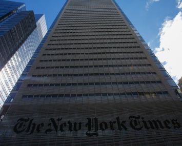 The New York Times Building.