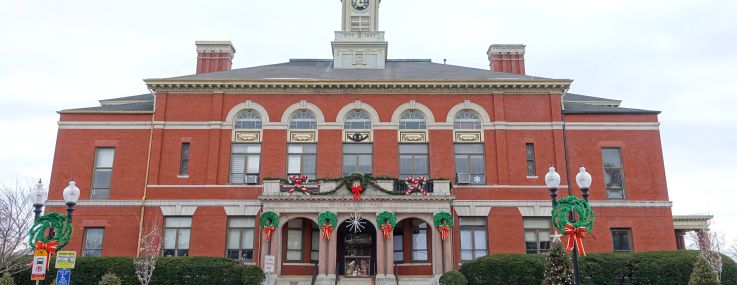Revere City Hall in Revere, Mass.