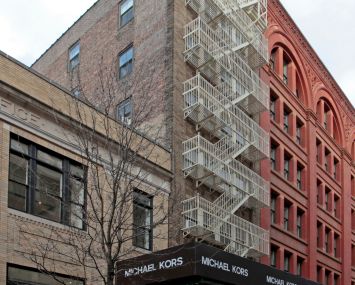 101 Prince Street, which at one point was home to a Michael Kors store.