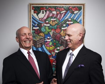 David Sonnenblick, left, and Elliot Eichner.