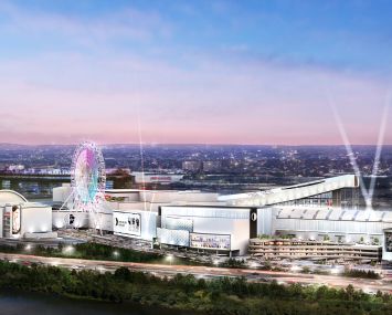An early rendering of American Dream Mall.