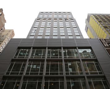 The Crowne Plaza on West 36th Street.