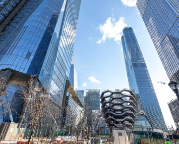 Hudson Yards on Manhattan's West Side.