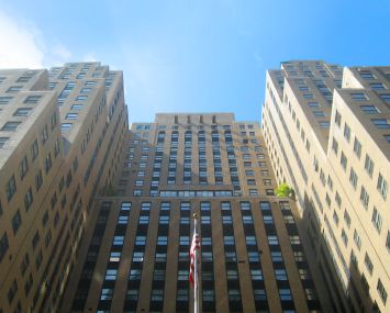 Designated a landmark in 2012, the Graybar Building is an Art Deco icon.