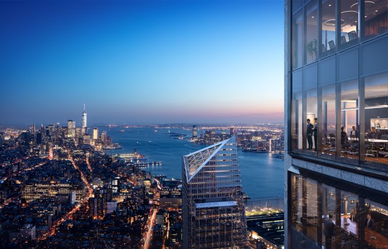 50 Hudson Yards view