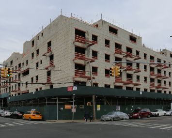Construction at 1560 60th Street in Brooklyn.