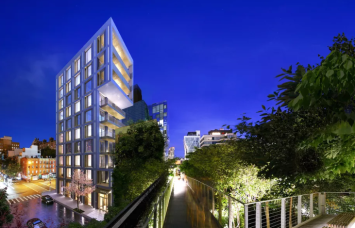 A rendering of 500 West 25th Street.