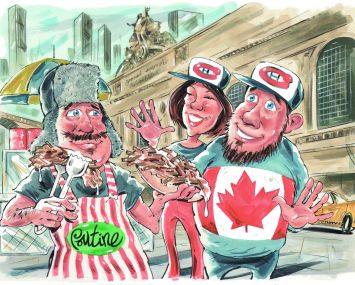 The Canadians are coming! The Canadians are coming!