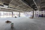 A large west facing office space on the 5th floor of the Wegman's building in Admiral's Row at the Brooklyn Navy Yard.