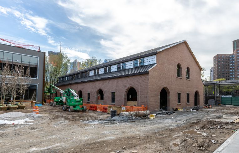 The Timber Shed, which was once used for curing ship masts, will become part of the retail complex at Admiral's Row.