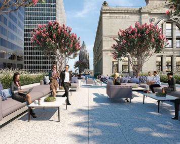 The Bankers Club at 120 Broadway is reopening for the first time in 40 years as a tenant-exclusive lounge, food hall and rooftop retreat.