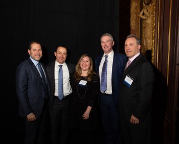 From left to right: Josh Zegen, Ronnie Levine, Elsa Ben Shimon, Dennis Shuh, Chris Tokarski.