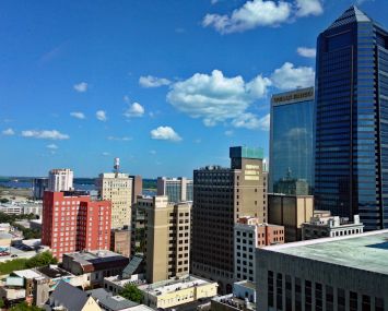 Downtown Jacksonville.