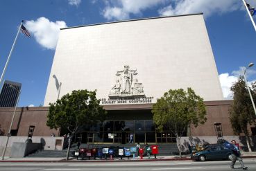 Los Angeles Superior Court Stanley Mosk Courthouse.