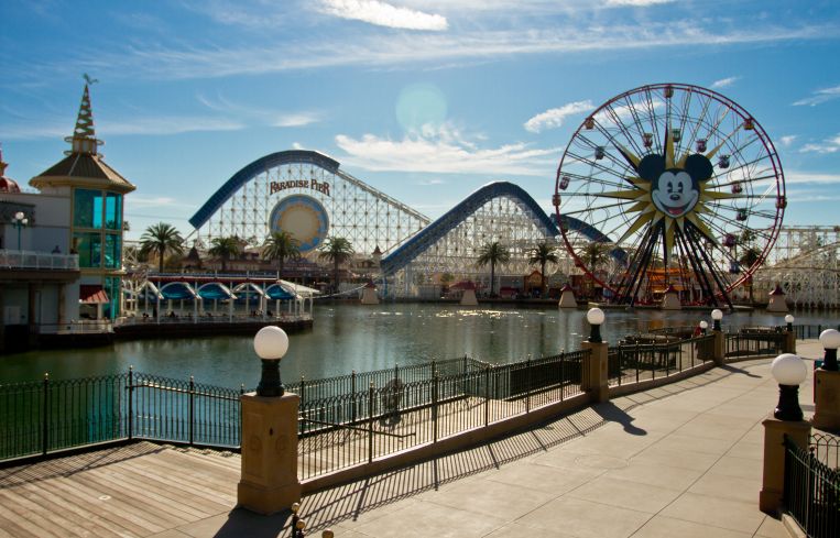 The Disneyland California Adventure park.