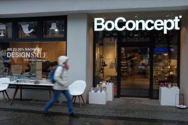 A BoConcept store in Berlin, Germany. 