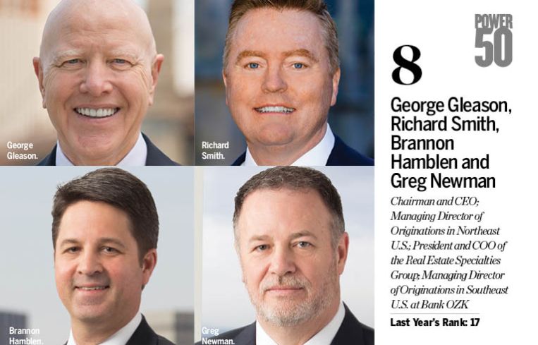George Gleason, Richard Smith, Brannon Hamblen and Greg Newman.