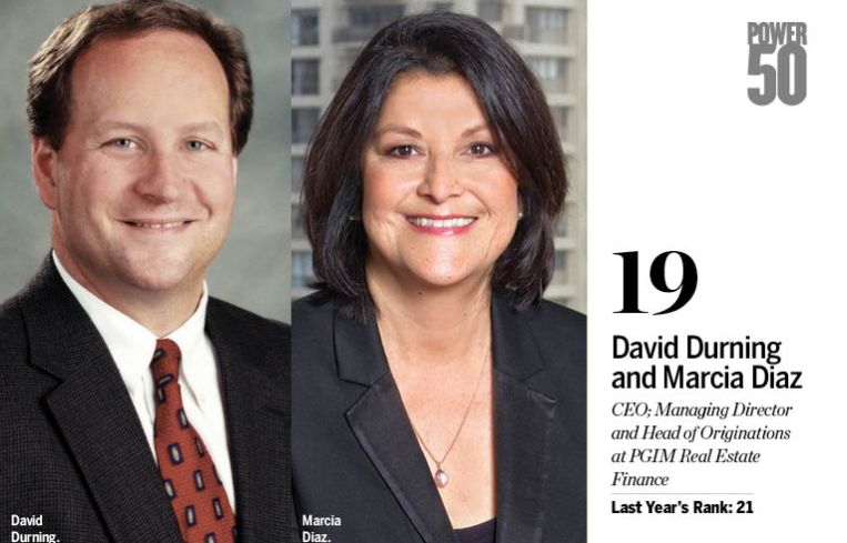 David Durning and Marcia Diaz.