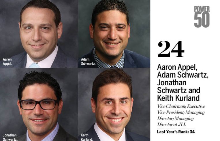 Aaron Appel, Adam Schwartz, Jonathan Schwartz and Keith Kurland.