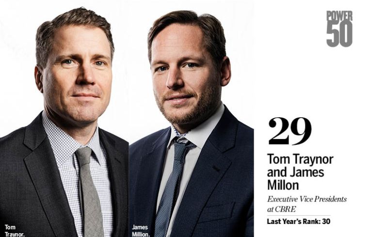 Tom Traynor and James Millon.