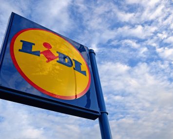 A Lidl supermarket in Glasgow, Scotland.