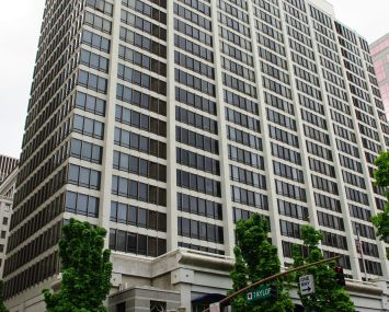 The Hilton Portland Downtown in Portland, Ore.