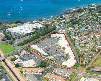 The Lahaina Gateway mall in Lahaina, Hawaii.