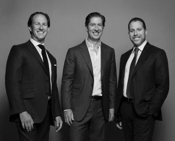 From left: Adam Tantleff, Brian Shatz and Josh Zegen