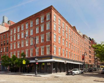The Mr. C Hotel on Peck Slip in Lower Manhattan.