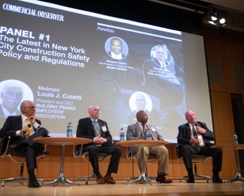 From left, Louis Coletti, James Kane, Dwayne Carter and John Connolly.