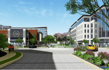 A rendering of the campus in Wilmington, Del.