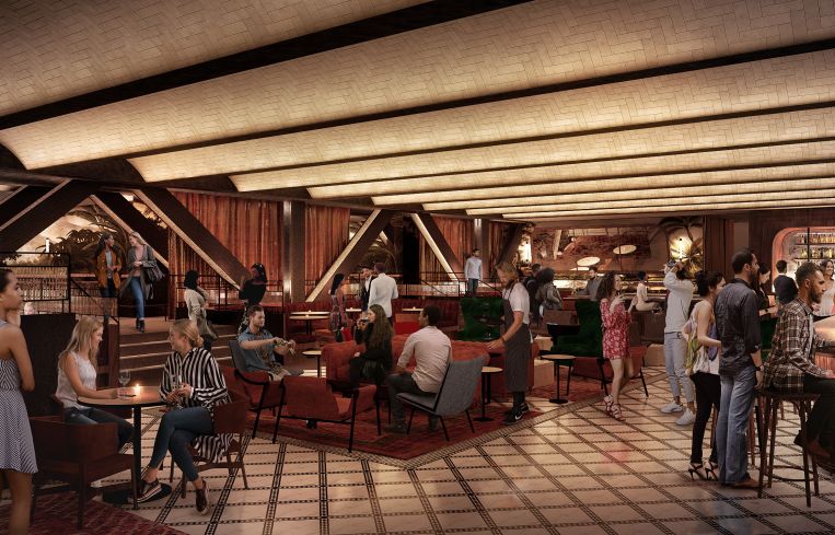 A portion of the ground floor will be turned into a speakeasy-style bar.