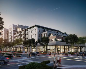 A rendering of the finished 255 St. Paul Street.