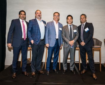 From left: Nik Chillar, Brendan Miller, Steven Powel, Jimmy Yung and David Sotolov.