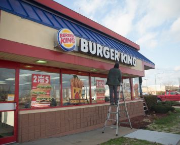A Chicago-area Burger King.