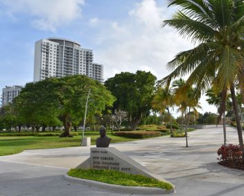 Young Circle Park in Hollywood, Fla.