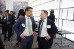 Invesco Real Estate  senior managing director Yorick Starr, left, with Greg Murphy, Natixis’ head of real estate finance in the Americas. 
