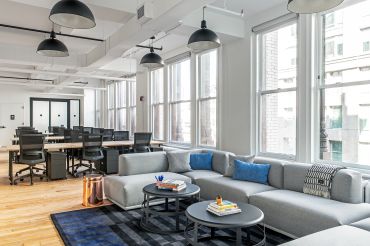 Interior of a Headquarters by WeWork.