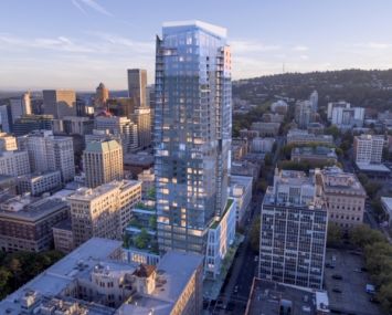 A rendering of Block 216.