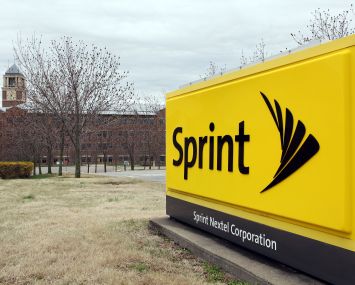 A sign at Sprint's headquarters in Overland Park, Kan.