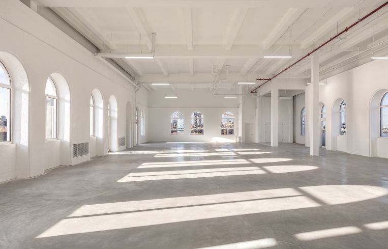 The top floor of 30 Columbia Heights used to be a recording studio.