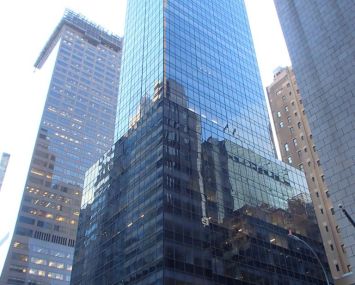 An office building in Manhattan.