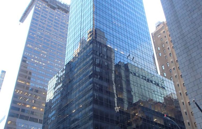 An office building in Manhattan.