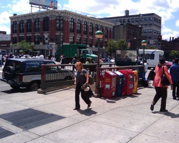 A view of East 125th Street in East Harlem.