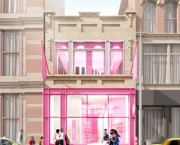 The planned Museum of Ice Cream flagship at 558 Broadway.
