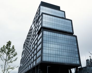Dock 72, the 16-story office building in the Brooklyn Navy Yard, whose anchor is WeWork.