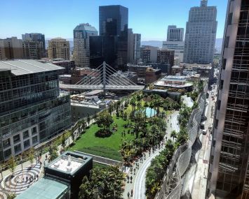 The Transbay Transit Center in San Francisco.
